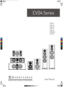 Bruksanvisning Wharfedale EVO 4.C Högtalare