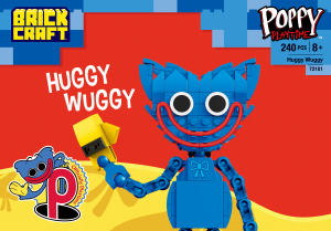 Manual Brickcraft set 72181 Poppy Playtime Huggy Wuggy