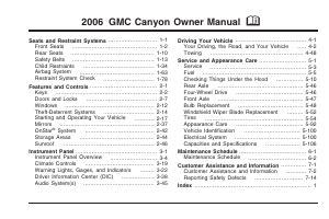 Manual GMC Canyon (2006)