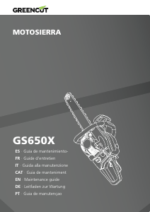 Mode d’emploi Greencut GS650X Tronçonneuse