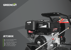 Manuale Greencut JET380X Idropulitrice