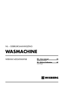 Mode d’emploi Wisberg WBWM1400A9AWNB Lave-linge