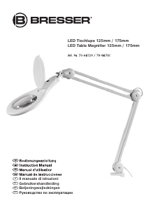 Manual de uso Bresser 73-98720 LED Lupa