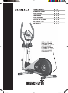 Handleiding Bremshey Orbit Control-S Crosstrainer