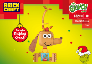 Manual Brickcraft set 72587 The Grinch Max gift reveal
