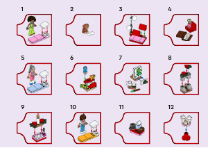 Manual Lego set 42668 Friends LEGO Friends Calendar de advent 2025