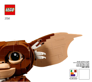 Rokasgrāmata Lego set 21361 Ideas Gremlini: Gizmo