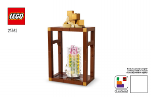 Rokasgrāmata Lego set 21362 Ideas Minerālu kolekcija