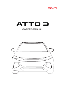 Bruksanvisning BYD Atto 3 (2022)