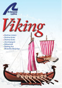 Manuale Artesanía Latina set 19001 Boatkits New Viking