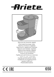 Manual Ariete 0650 Blender