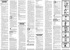 Bedienungsanleitung Ariete 0437 Universalzerkleinerer