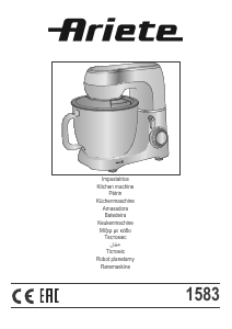 Manual Ariete 1583 Mixer cu vas