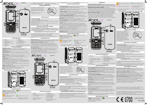 Handleiding ARCHOS F18 Mobiele telefoon