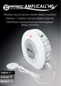Bedienungsanleitung Geemarc Amplicall 140 Babyphone