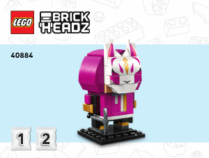 Bedienungsanleitung Lego set 40884 Brickheadz Drift & Raven