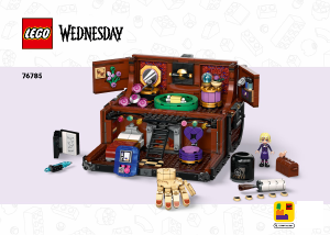 Brugsanvisning Lego set 76785 Wednesday Tings lejlighed