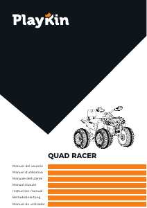 Manual Playkin Quad Racer Kids Car