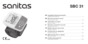 Manuál Sanitas SBC 31 Tonometr