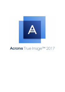 Manual Acronis True Image 2017