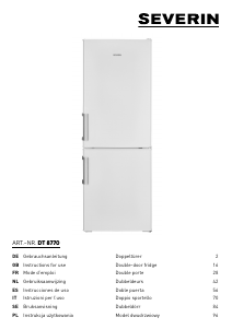 Manual Severin DT 8770 Fridge-Freezer