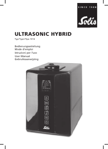 Manual Solis 7217 Ultrasonic Hybrid Humidifier