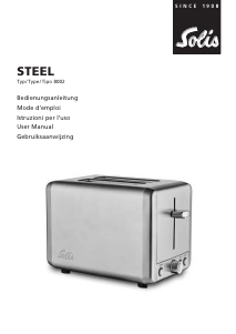 Manuale Solis 8002 Tostapane