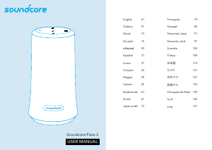 Manual de uso Soundcore Flare 2 Altavoz