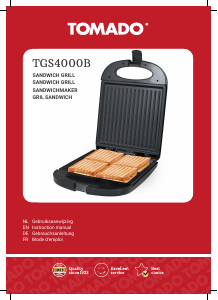 Mode d’emploi Tomado TGS4000B Grill