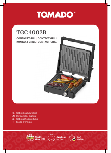 Mode d’emploi Tomado TGC4002B Grill