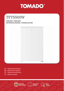 Bruksanvisning Tomado TFT5501W Frys