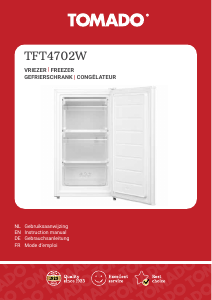 Bruksanvisning Tomado TFT4702W Frys