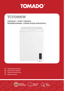Bruksanvisning Tomado TCF0991W Frys