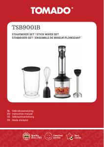 Bruksanvisning Tomado TSB9001B Stavmixer
