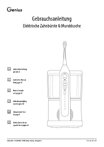 Manual Genius Dental Hydro Fusion Electric Toothbrush