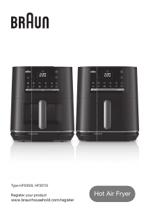Kasutusjuhend Braun HF 5073I Fritüür