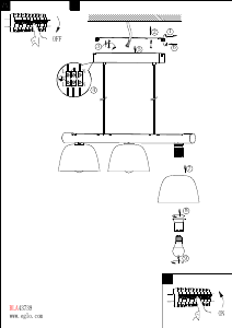 Manual Eglo 43739 Lampă