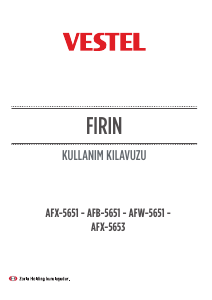 Kullanım kılavuzu Vestel AFW 5651 Fırın