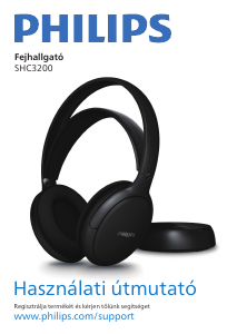 Használati útmutató Philips SHC3200 Fejhallgató