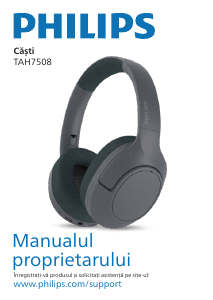 Manual Philips TAH7508BK Căşti
