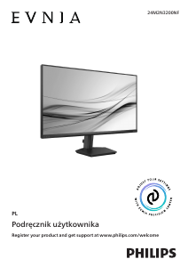 Instrukcja Philips 24M2N3200NF Evnia Monitor LED