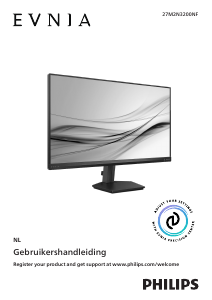 Handleiding Philips 27M2N3200NF Evnia LED monitor