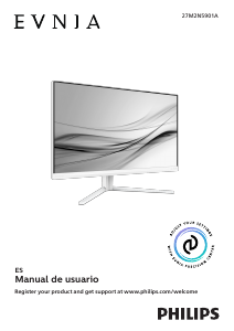 Manual de uso Philips 27M2N5901A Evnia Monitor de LED