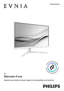 Manuale Philips 27M2N5901A Evnia Monitor LED