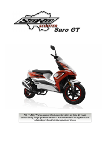 Bedienungsanleitung Saro GT Roller
