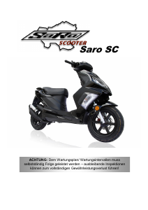 Bedienungsanleitung Saro SC Roller