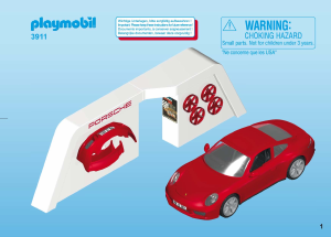 Kullanım kılavuzu Playmobil set 3911 Promotional Porsche 911 Carrera S