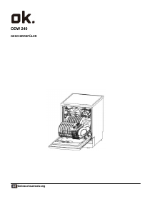 Handleiding OK ODW 240 