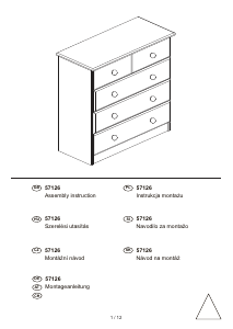 Mode d’emploi Livarno IAN 57126 Commode