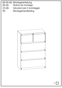 Mode d’emploi Livarno IAN 61029 Commode